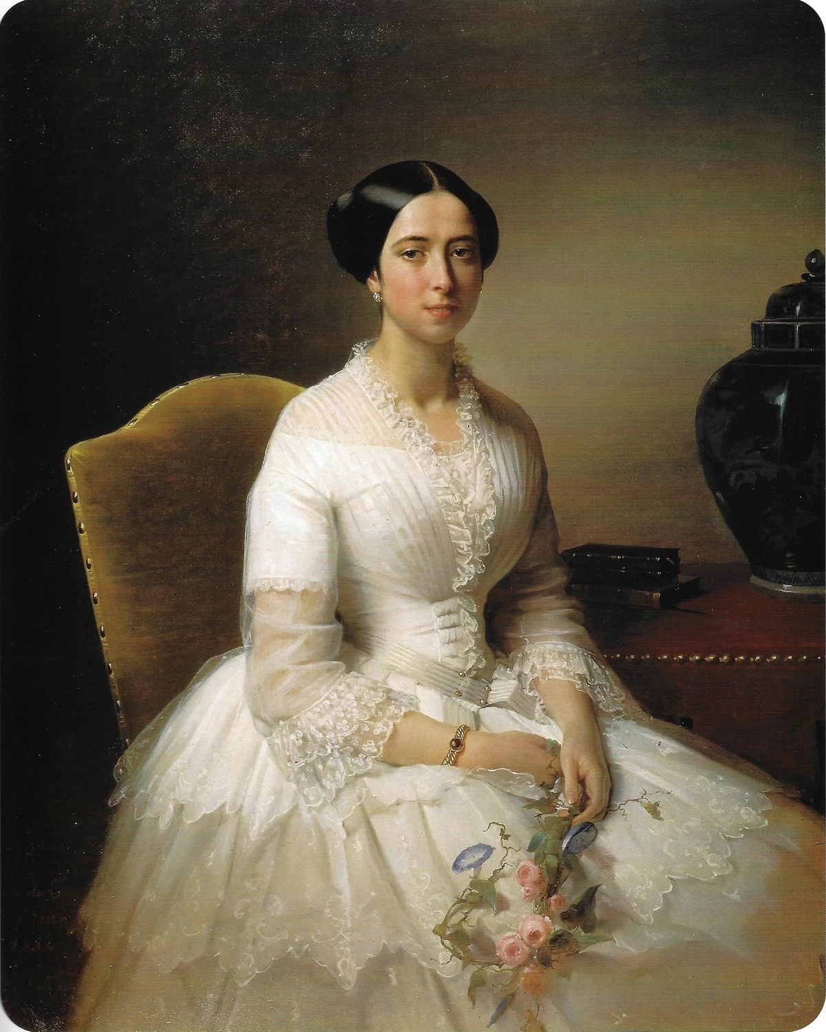 Ritratto di donna Vittoria Cima - 1852, Galleria d'Arte Moderna, Milano